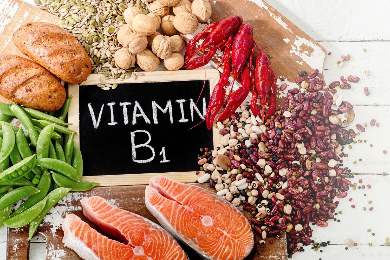 Vitamin B1 (Thiamin) wichtig für den Aufbau der Nervenzellen